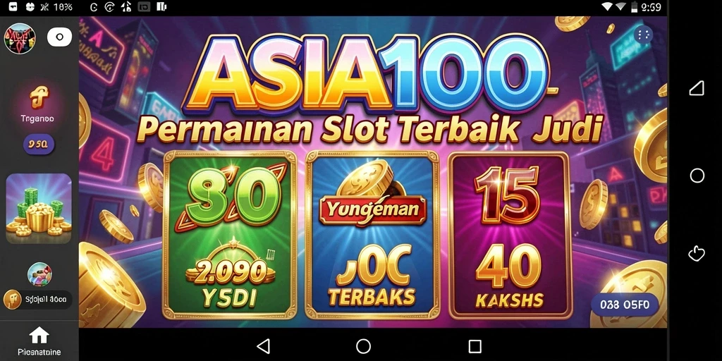 Screenshot gameplay Slot yang menarik dari ASIA100.