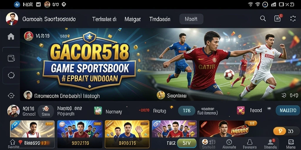 Tampilan gameplay GACOR518 menampilkan opsi taruhan yang lengkap dan menarik.