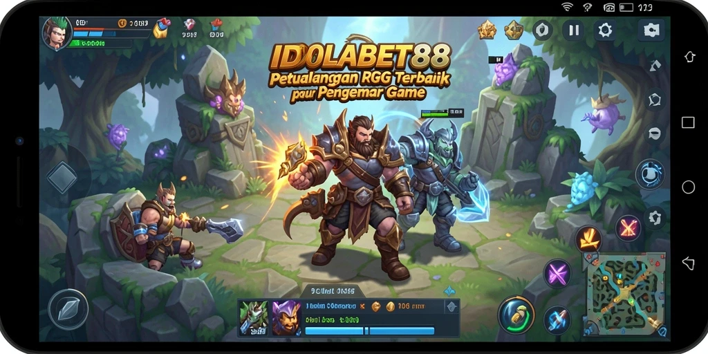 Tampilan menarik dari gameplay IDOLABET88 yang memukau.