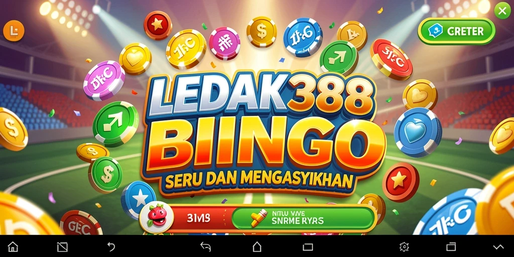 Screenshot LEDAK388 menunjukkan interaksi seru dalam permainan Bingo.