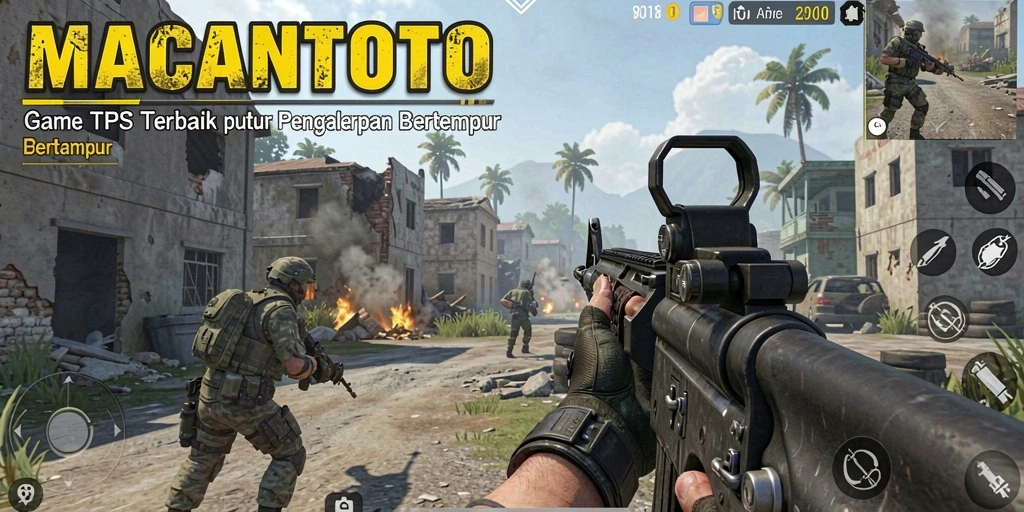 Screenshot gameplay <strong>MACANTOTO</strong> yang menunjukkan aksi bertempur mendebarkan.