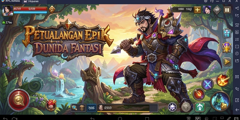 Tangkapan layar gameplay RP6789 yang menegangkan dan penuh aksi.