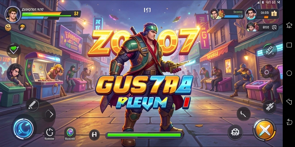 Tampilan gameplay ZORO77 yang menarik dan penuh tantangan.